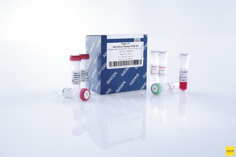 206343 Набор для количественной ПЦР в режиме реального времени Type-it Mutation Detect PCR Kit 200 реакций, Qiagen