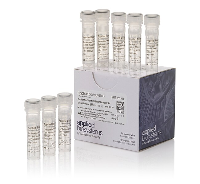Набор для диагностики спинально-мышечной атрофии CarrierMax™ SMN1/SMN2 Reagent Kit, 50 реакций