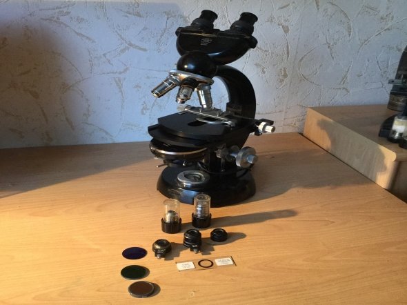 Binocular microscope