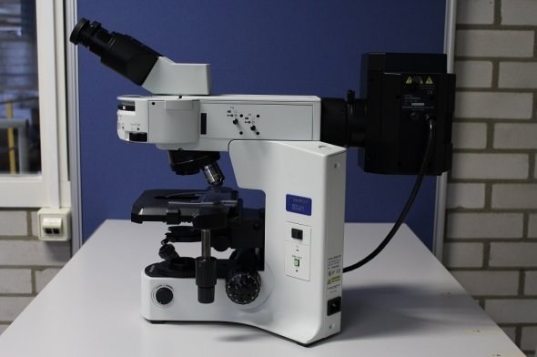 (TOPOCCASION) Olympus BX41TF Doorvallend Licht Fluorescentie Microscoop