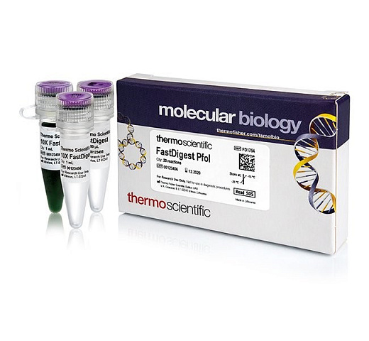 Эндонуклеаза рестрикции PfoI Fast Digest для ускоренного гидролиза ДНК, Fermentas