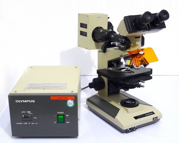 Olympus BH-2 Transmitted Light Fluorescence Microscope