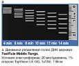 Маркер длин ДНК FastRuler Middle Range, 5 фрагментов от 50 до 1500 п.н., готовый к применению