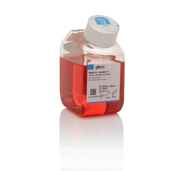 Среда DMEM, низкое содержание глюкозы, с GlutaMAX-I, с пируватом, с феноловым красным
