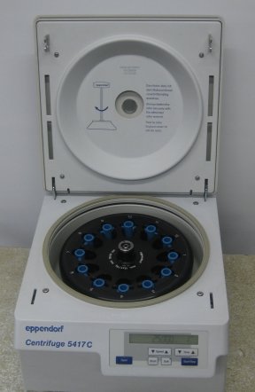 Eppendorf 5417C centrifuge + A-12-11 rotor