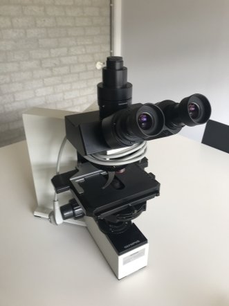 Olympus BX50F microscoop