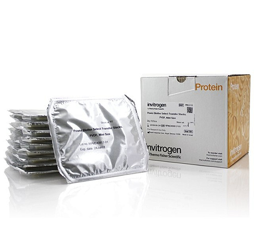 Мембраны Power Blotter Select Transfer Stacks mini, PVDF, 0,2 мкм, с фильтровальной бумагой, 10 шт/уп